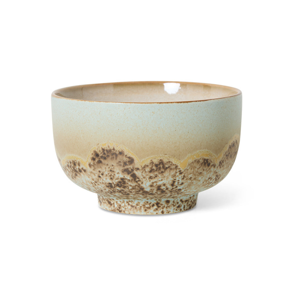 HK Living 70s Ceramics Noodle Kom Shell D13 - HK Living