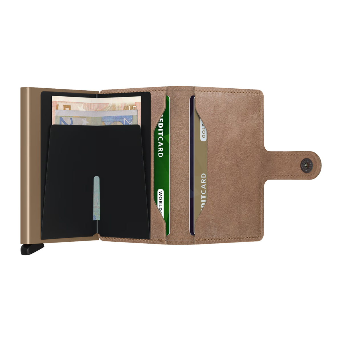 Secrid Miniwallet Vintage Taupe - Secrid
