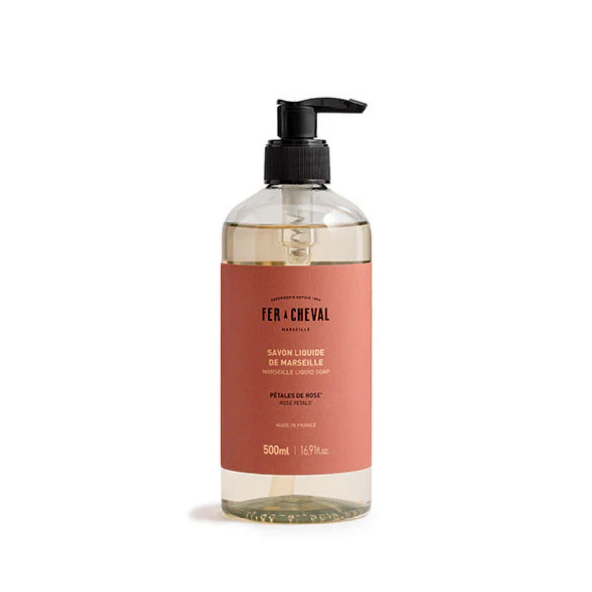 Fer à Cheval Handzeep Pétales de Rose 500 ml - Fer à Cheval