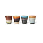 HK Living 70s Ceramics Ristretto Mok Solar 4 st. - HK Living