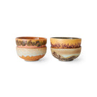HK Living 70s Ceramics XS Kom Marine 4 st. - HK Living