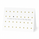 De Matriks Kerst- en Nieuwjaarskaart Let's Celebrate... van Matriks heeft een goud met zwart ornamentraster en een feestelijke boodschap - ideaal voor je kerstgroet of nieuwjaarswens.