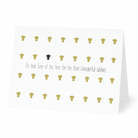 De Matriks Nieuwjaarskaart It's That Time of the Year! is een witte kaart van Matriks, met gouden en één zwarte engel, met "It's that Time of the Year for the Most Wonderful Wishes" en ontworpen door Ann Berger.