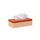 Wavy Tissuebox Nude/Metallic Brick - Wavy Design Studio